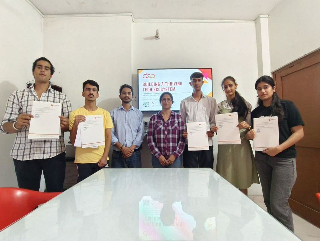 Polytechnic College Kangra Students’ First Experience of Internship at a Tech Company